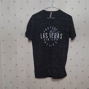 Las Vegas Graphic Tee in Black